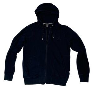Air Jordan Black Zip-Up Hoodie